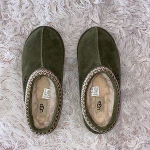 UGG Burnt Olive TASMAN SLIPPER